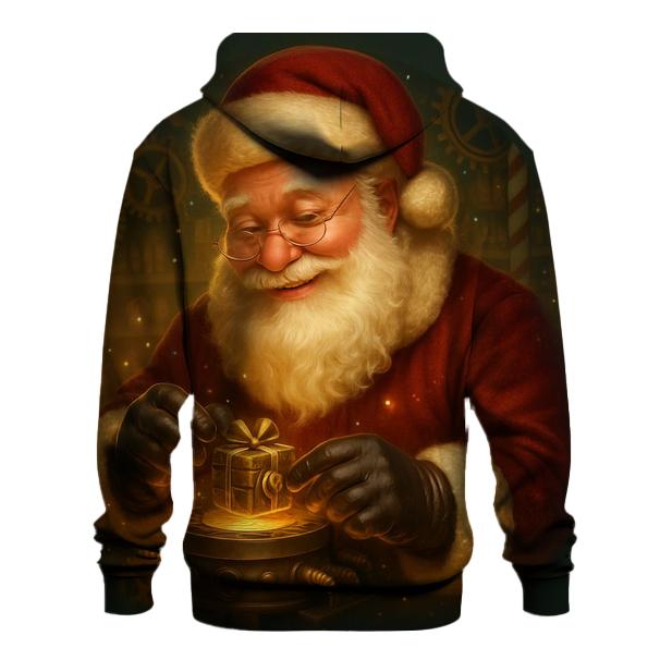 North Pole Clockwork Gift Forge hoodie designs
