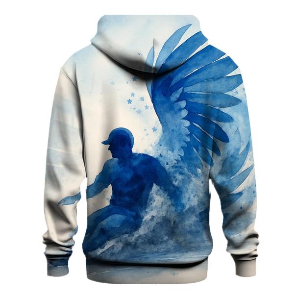 Skyway Slider With Blue Jays Wings custom hoodies