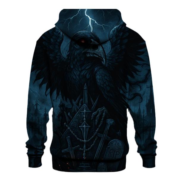 Raven Throne Of Broken Relics graphic hoodies