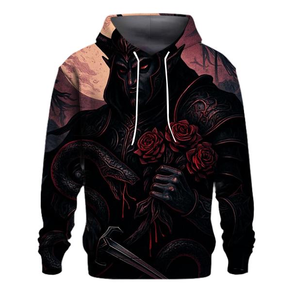Serpent Vow Under The Bleeding Moon graphic hoodies