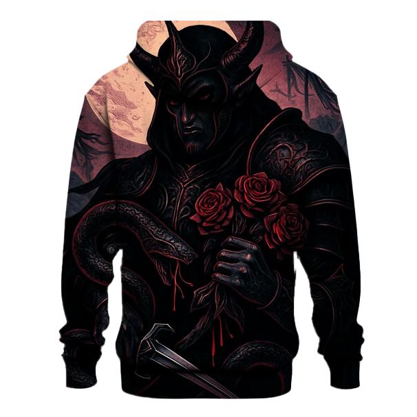 Serpent Vow Under The Bleeding Moon graphic hoodies