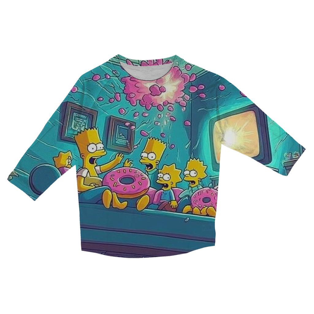 Springfield Housequake Couch Escape fashion 3/4 sleeve shirts