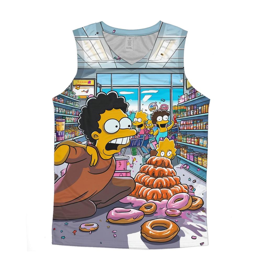 Kwik E Mart Cosmic Checkout Stampede stylish racerback tanks