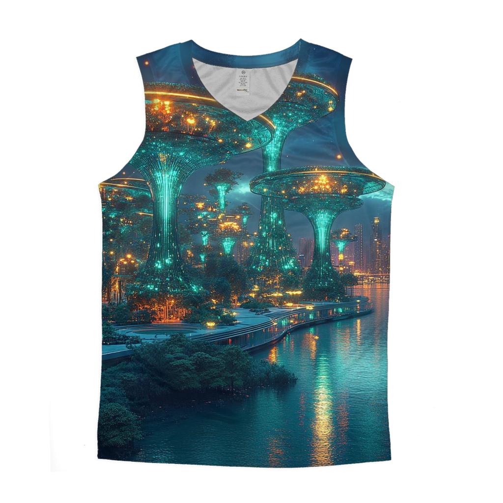 Gardens By The Bay - Singapore cotton sleeveless tops