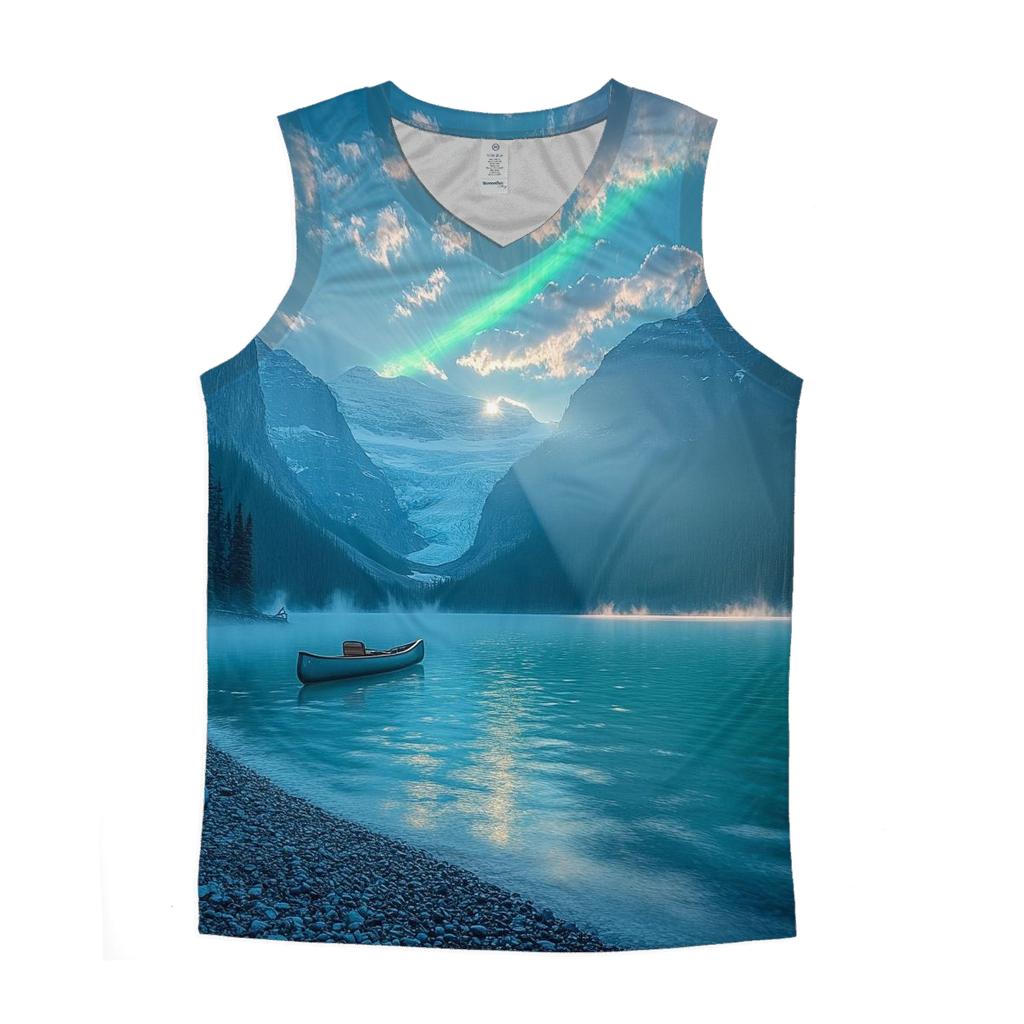 Banff Lake Louise - Banff cotton sleeveless tops
