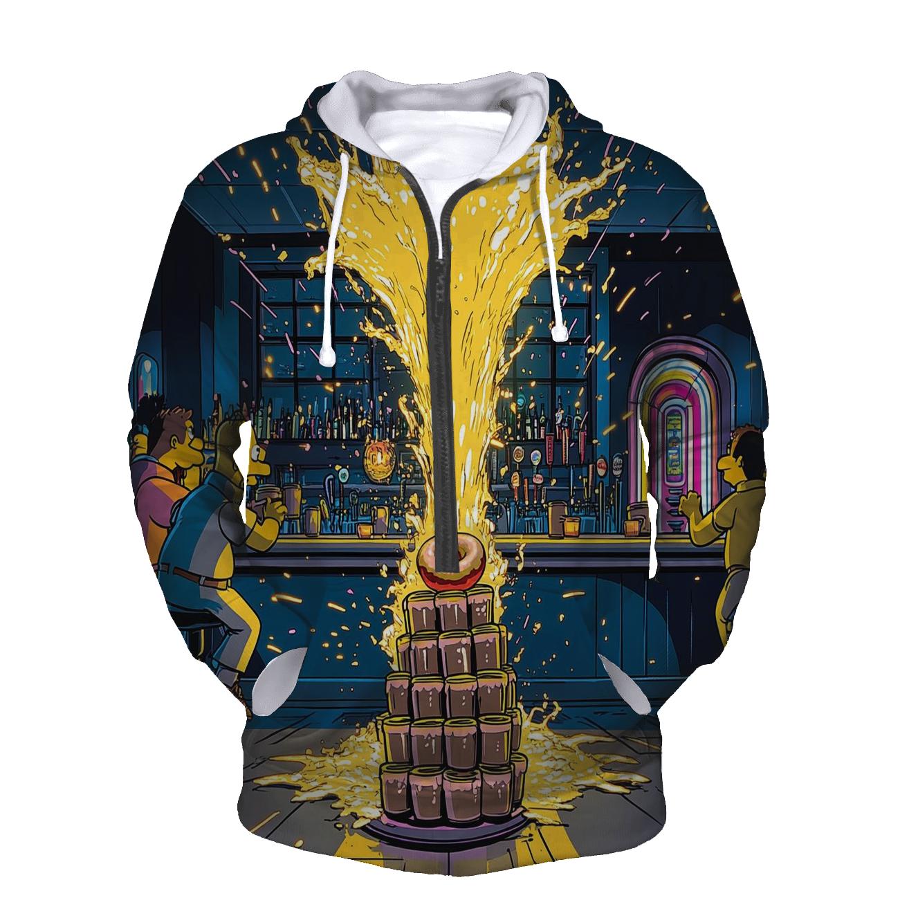 Moes Neon Spill Dimension hoodie designs