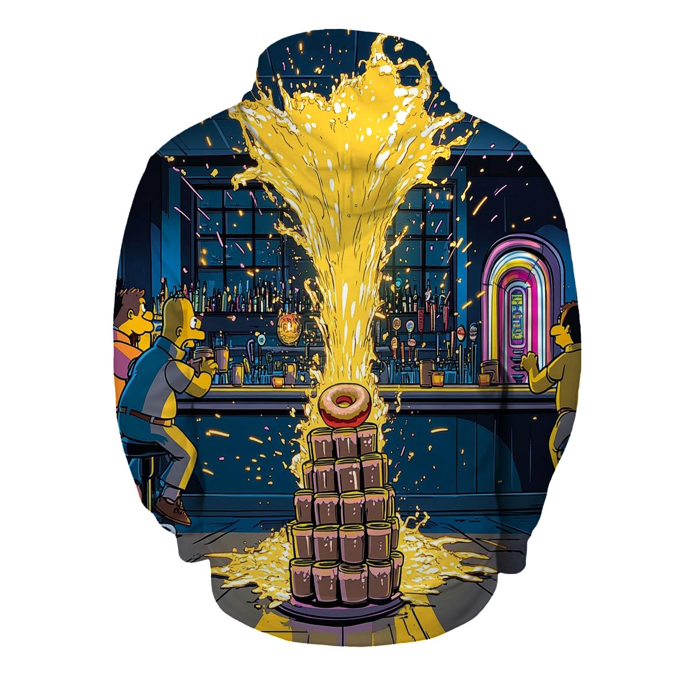 Moes Neon Spill Dimension hoodie designs