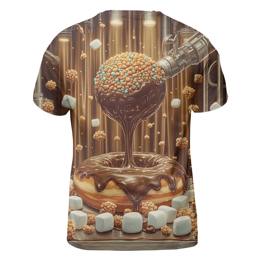 Chocolate Meteor Workshop custom all-over print shirts