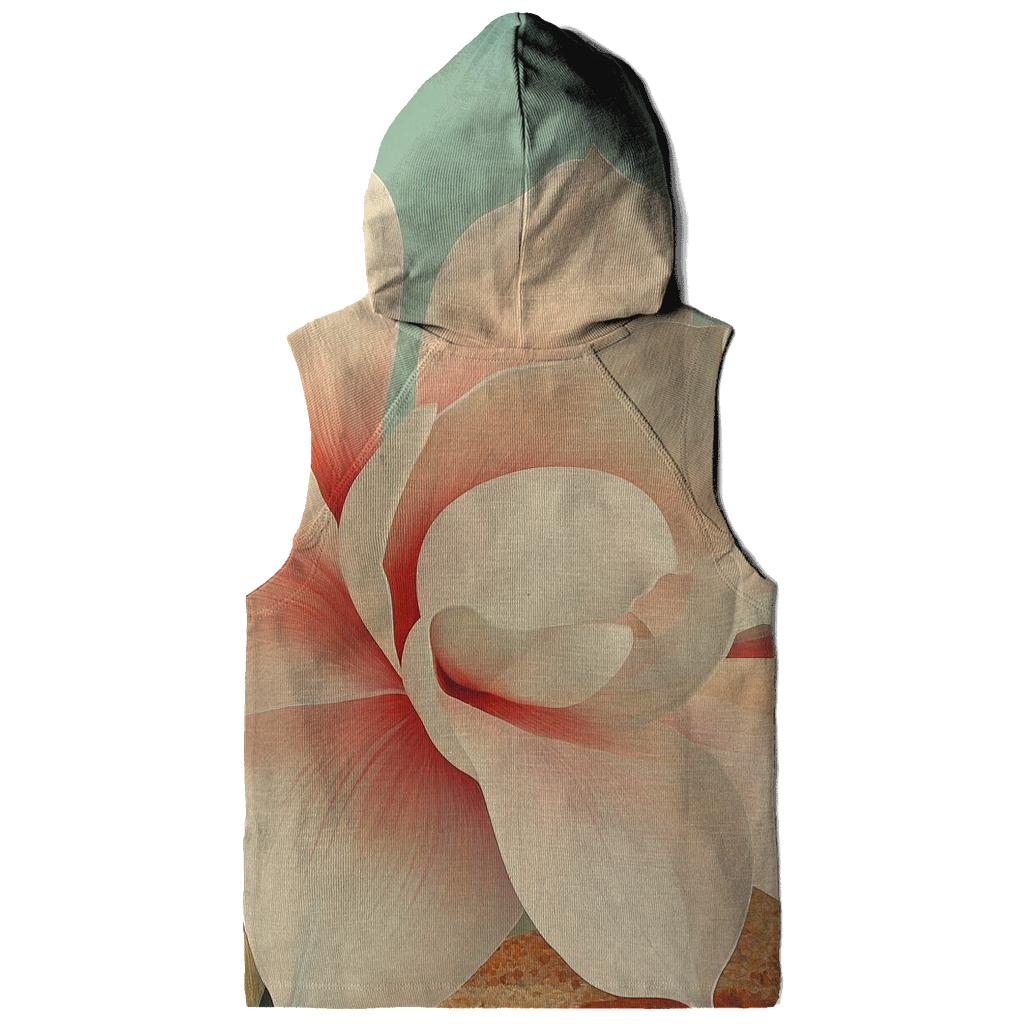 Georgia O Keeffe Inspired Orchid On Mars Horizon zip-up hoodies