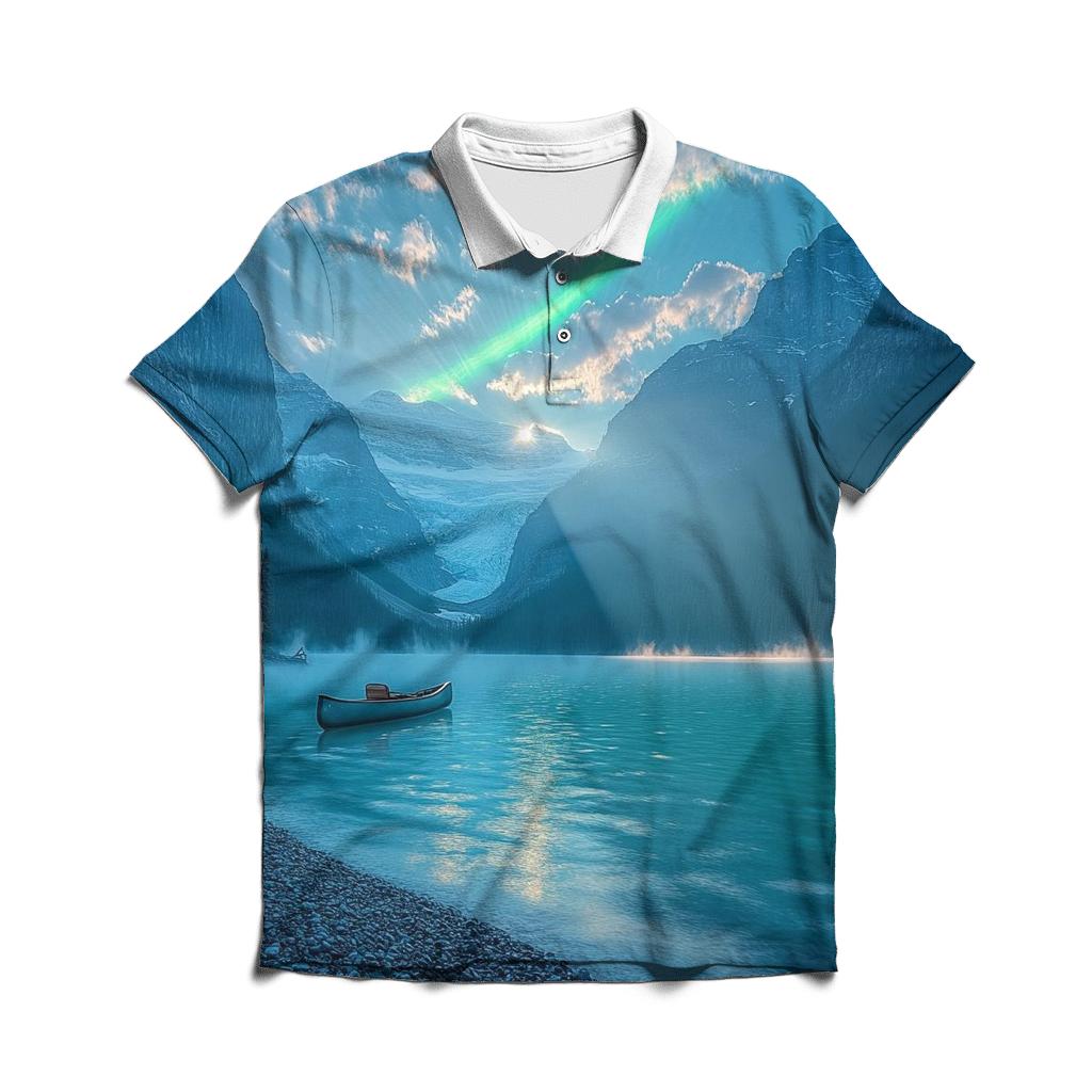 Banff Lake Louise - Banff premium cotton polo shirts