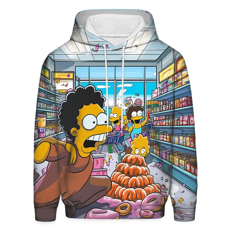 Kwik E Mart Cosmic Checkout Stampede hoodie designs
