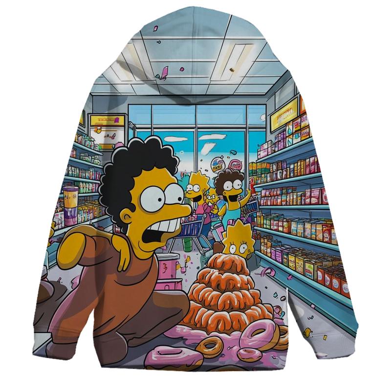 Kwik E Mart Cosmic Checkout Stampede hoodie designs