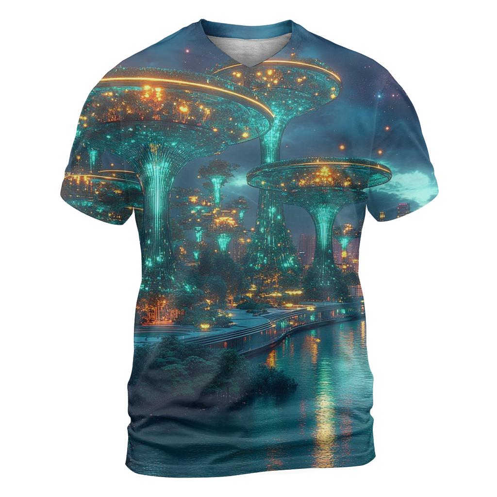 Gardens By The Bay - Singapore personalized full print shirts