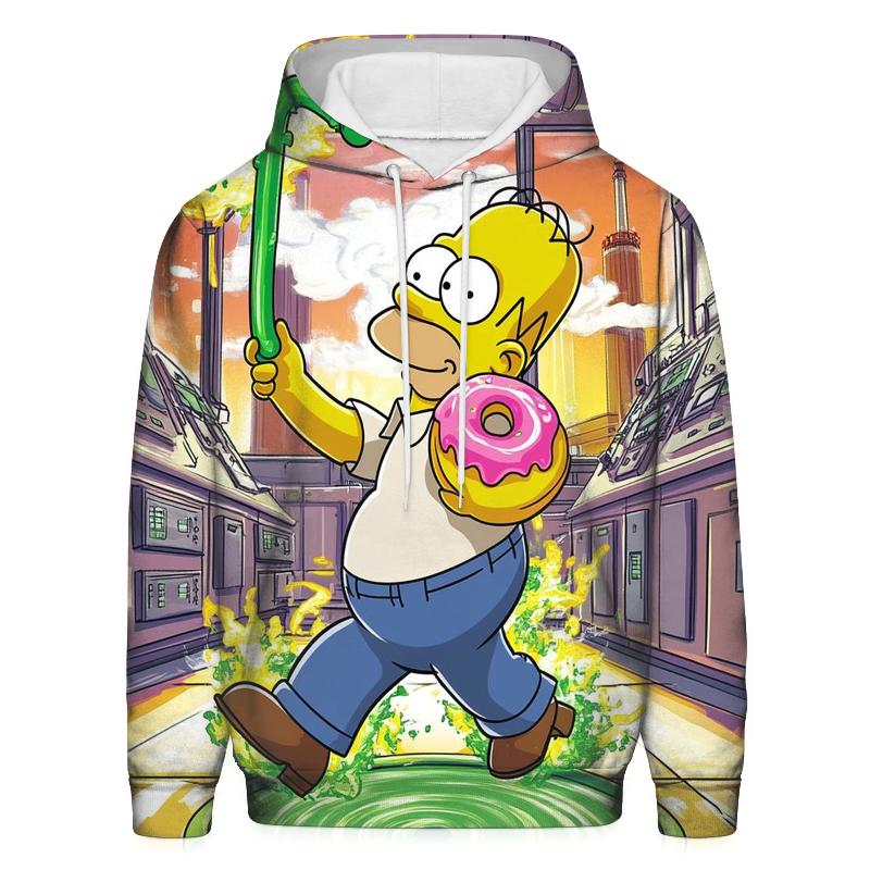 Nuclear Plant Sunset Safety Shuffle designer hoodies
