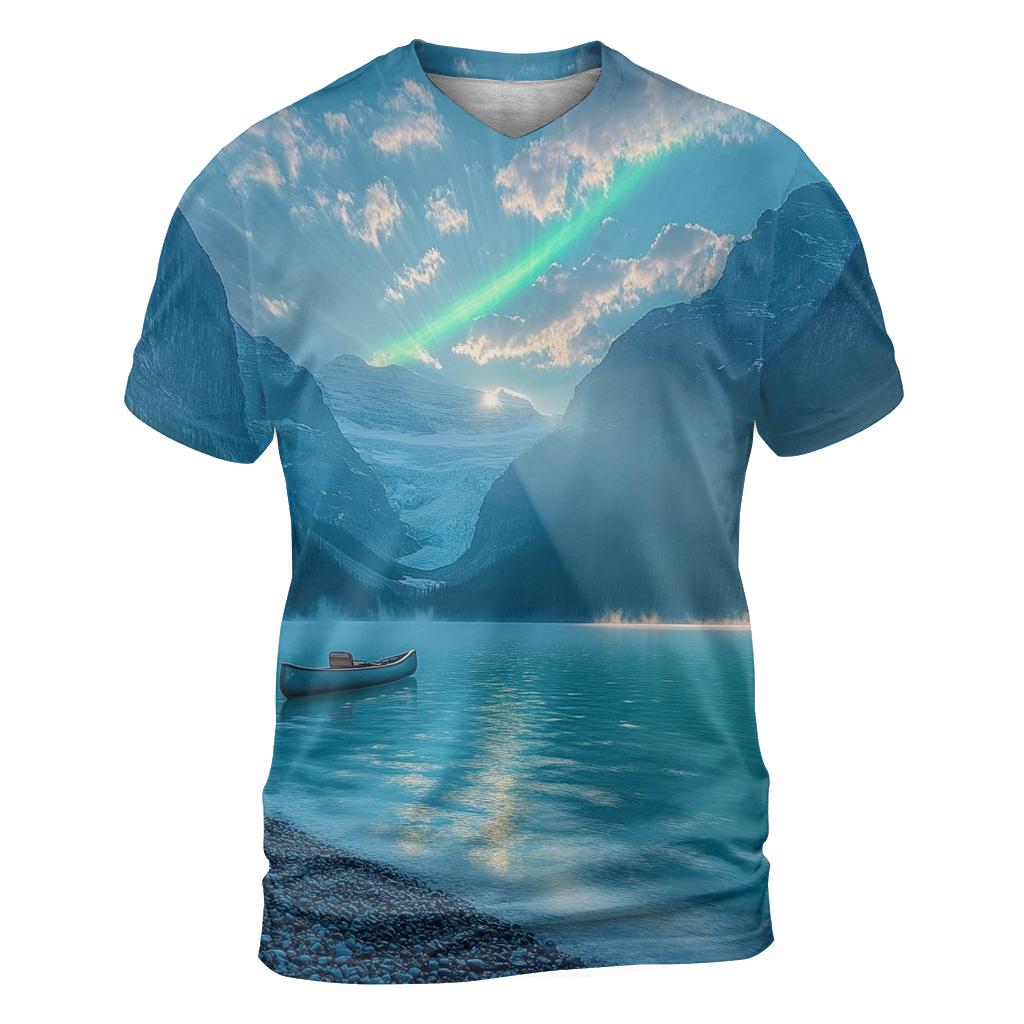 Banff Lake Louise - Banff artistic all-over print tops