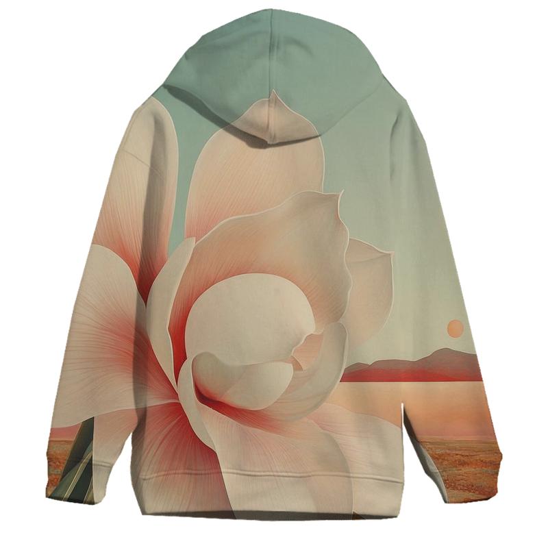 Georgia O Keeffe Inspired Orchid On Mars Horizon hoodies fashion