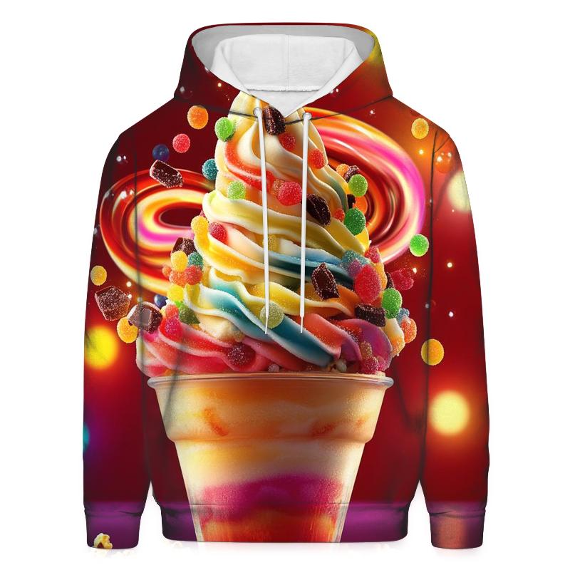 Syrup Comet Sundae Spin zip-up hoodies