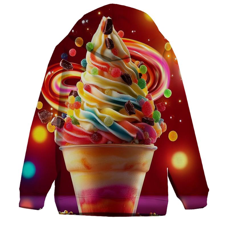 Syrup Comet Sundae Spin zip-up hoodies