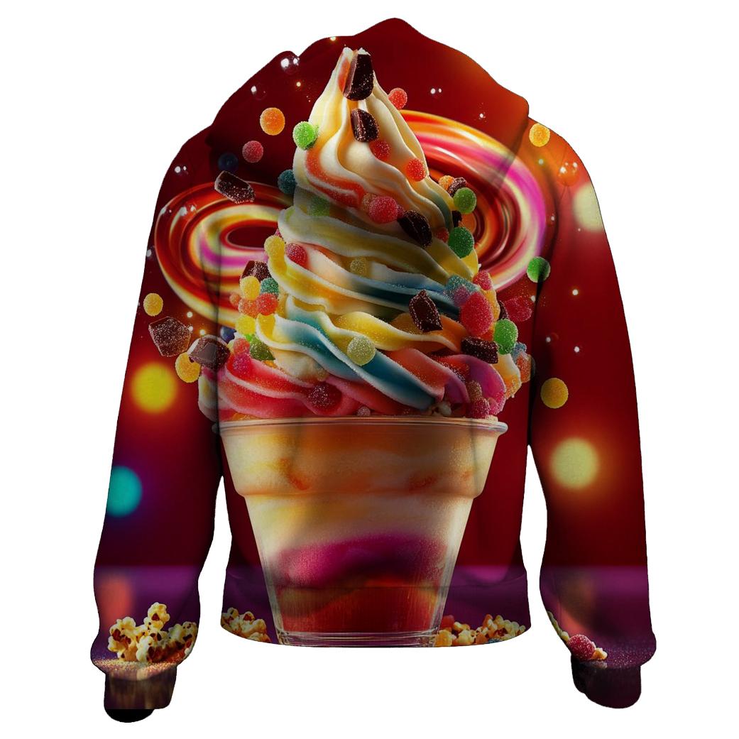 Syrup Comet Sundae Spin graphic hoodies