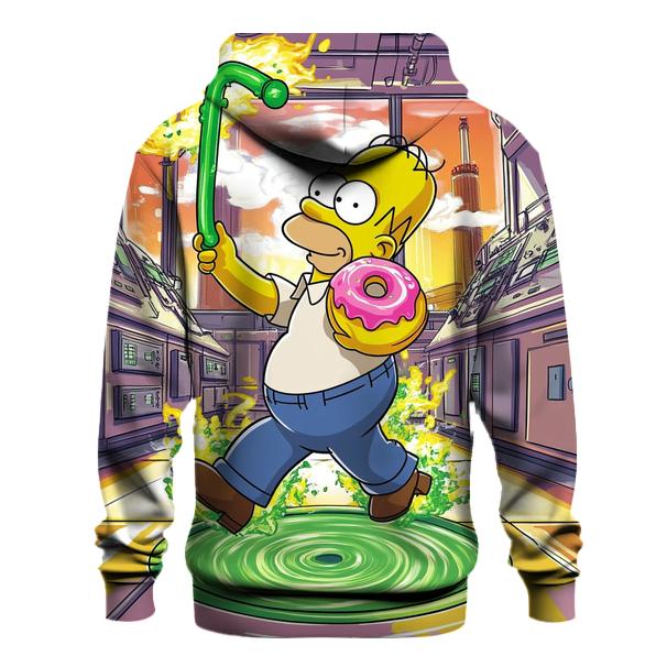 Nuclear Plant Sunset Safety Shuffle premium hoodies