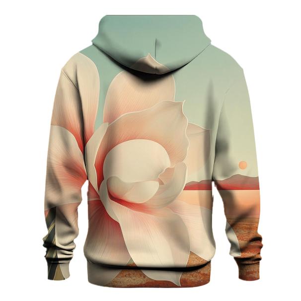 Georgia O Keeffe Inspired Orchid On Mars Horizon hoodies fashion