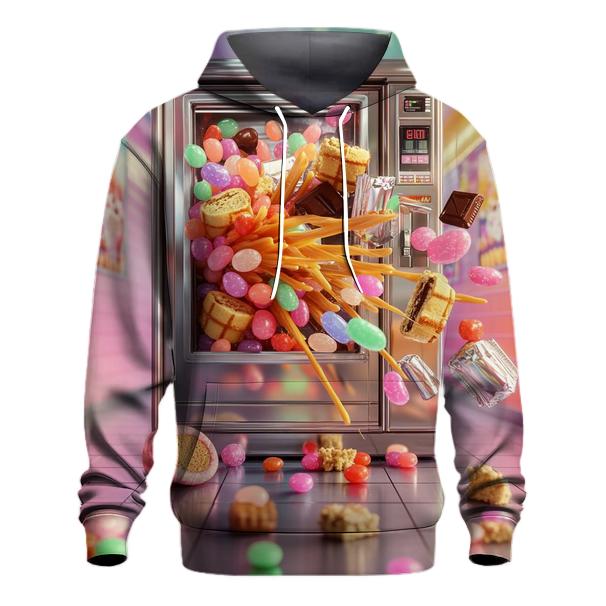 Retro Snack Vending Dreamscape premium hoodies