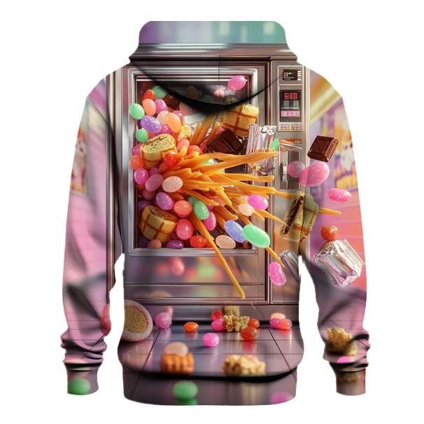 Retro Snack Vending Dreamscape premium hoodies