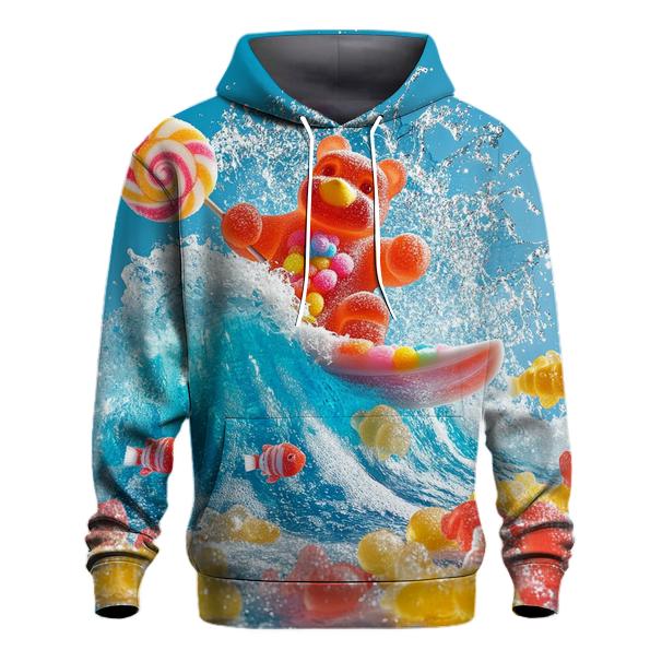 Gummy Reef Splash Parade graphic hoodies