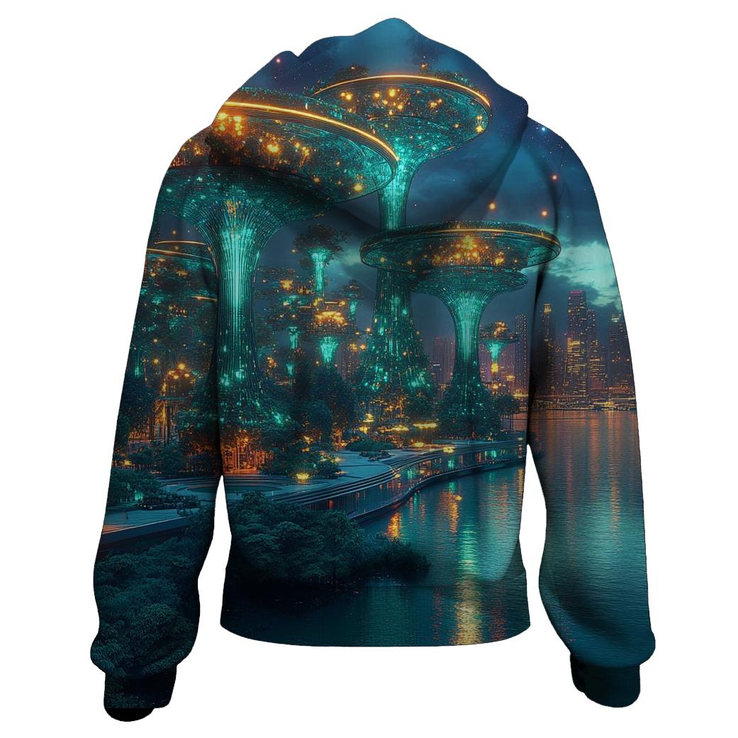 Gardens By The Bay - Singapore zip-up hoodies