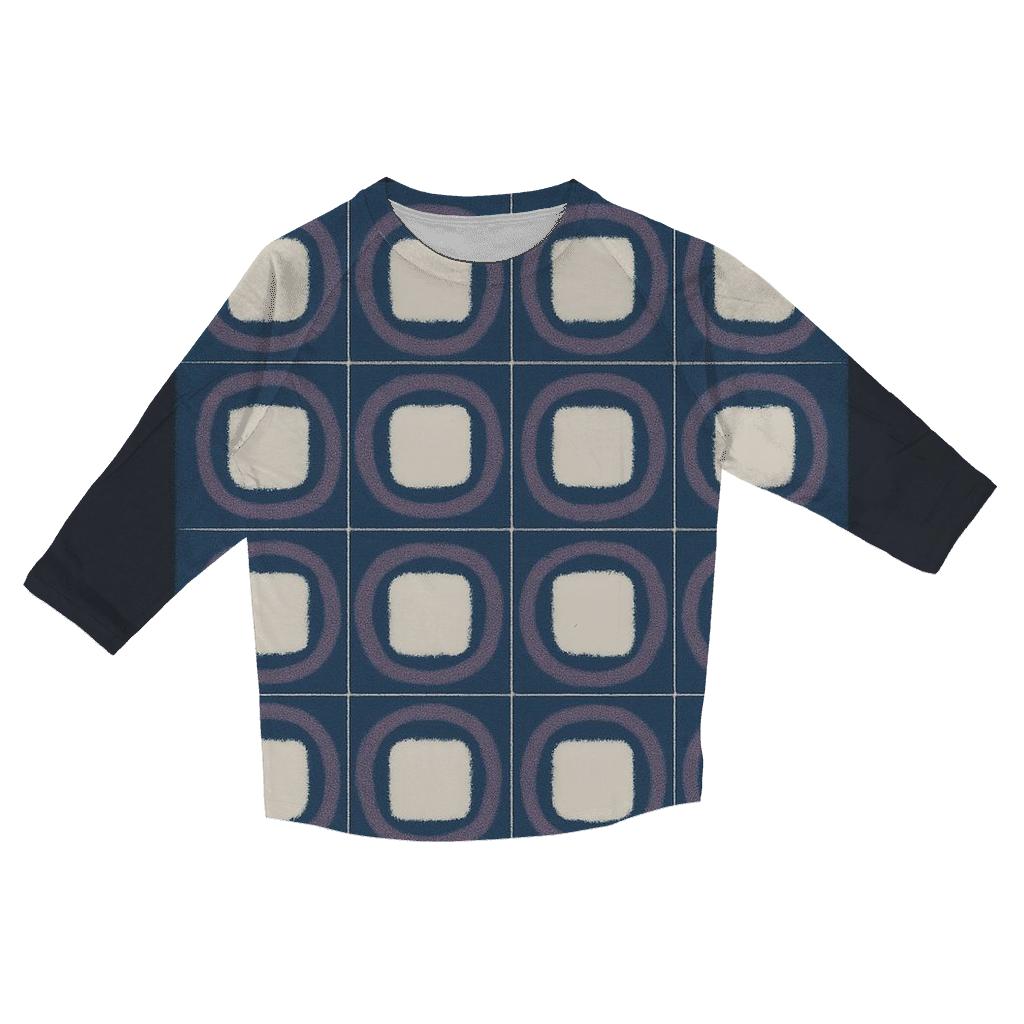 Itajime Eclipse Clamp Grid casual three quarter sleeve shirts