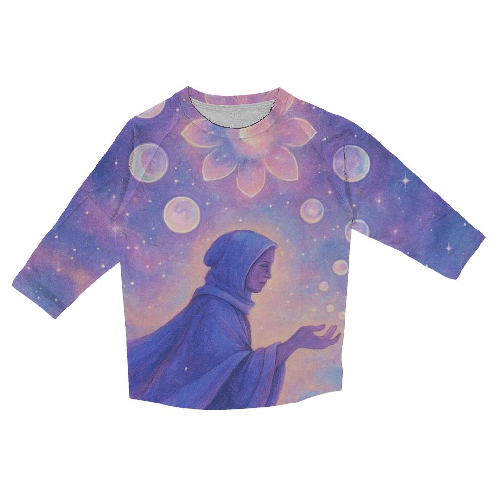 Garden Of Orbiting Glass Moons custom 3/4 sleeve shirts