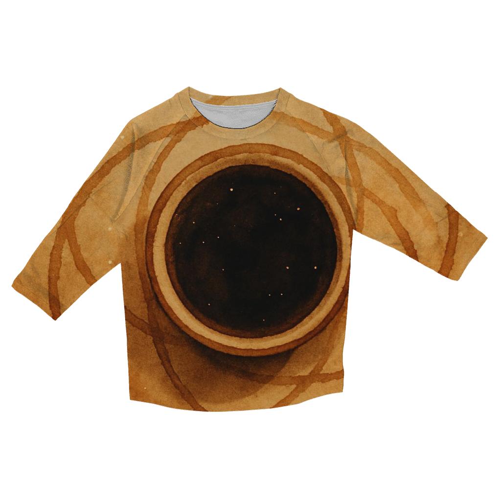 Cup Ring Orbit trendy 3/4 sleeve tops