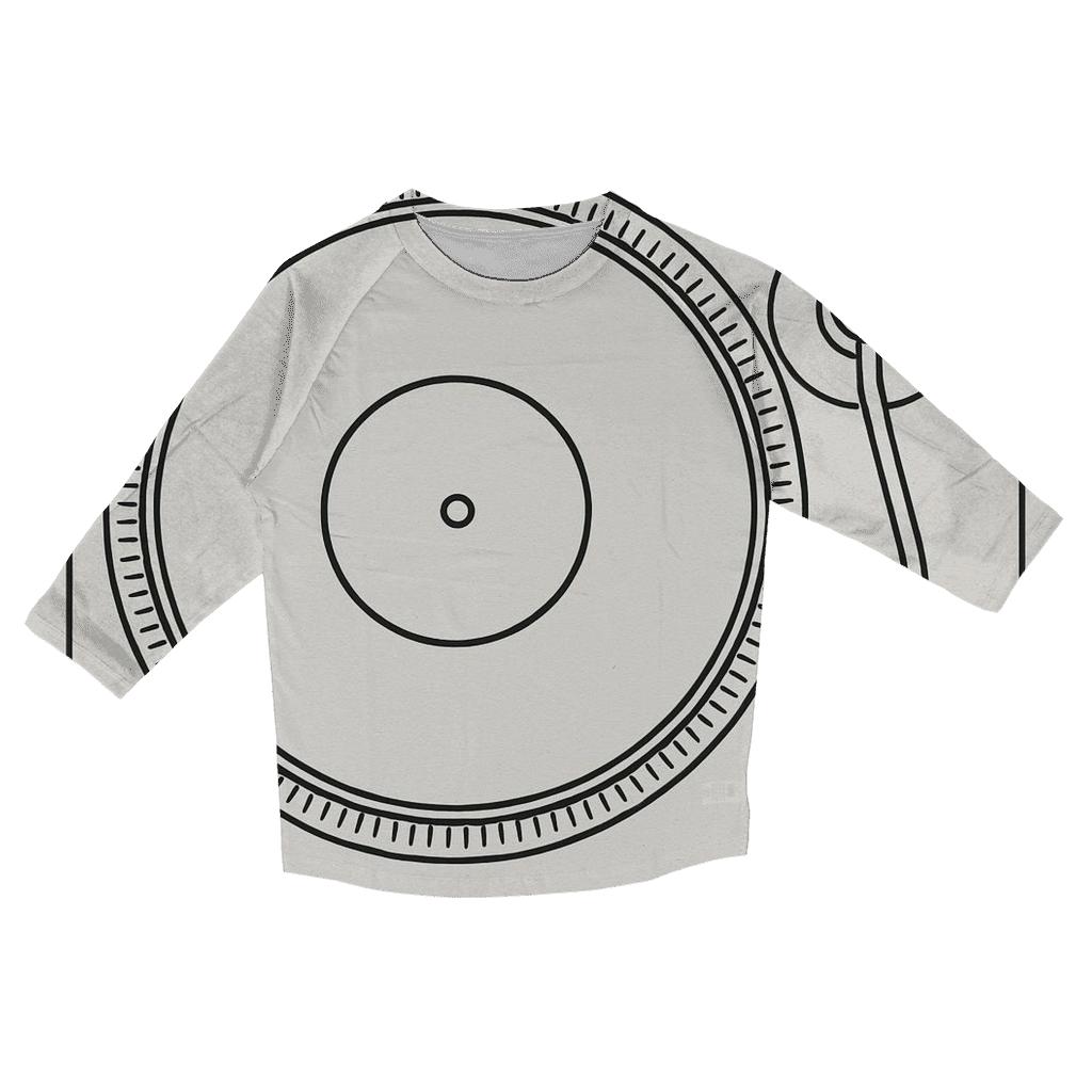 Mono Turntable Blueprint custom 3/4 sleeve shirts