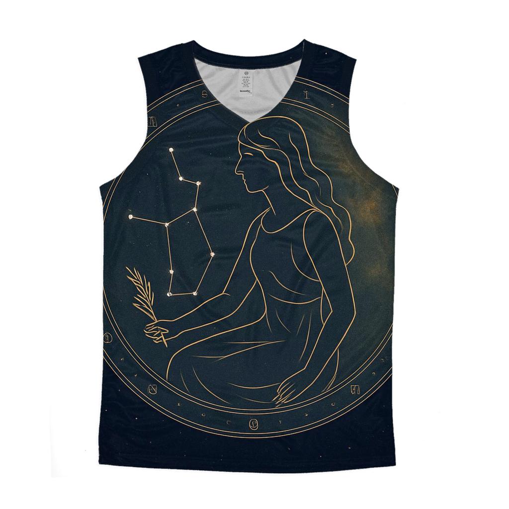 Virgo Harvest Star Maiden Chart cotton sleeveless tops