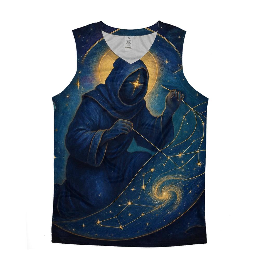 The Velvet Quasar Tailor cotton sleeveless tops