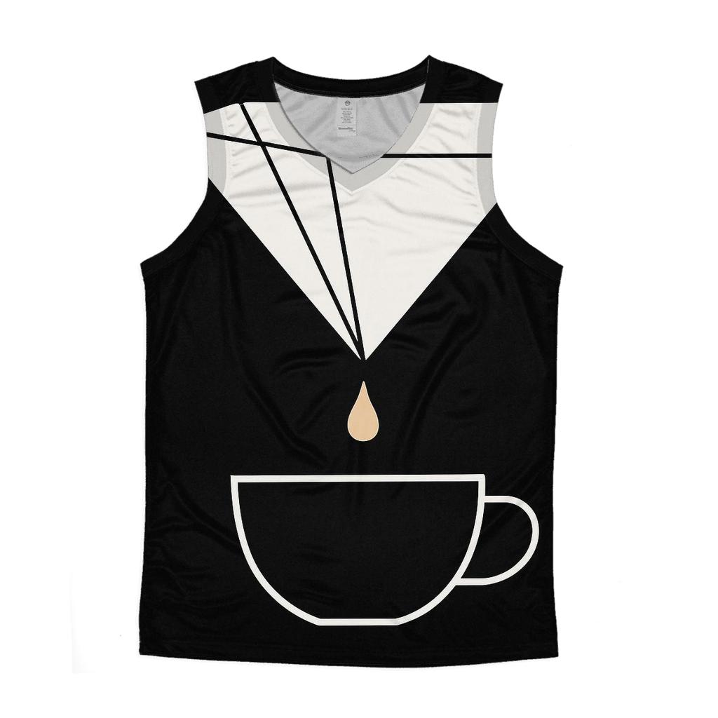 Filter Fold Geometry casual summer tank tops