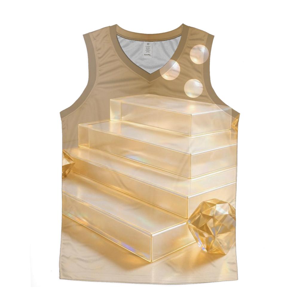 Champagne Prism Terrace casual summer tank tops