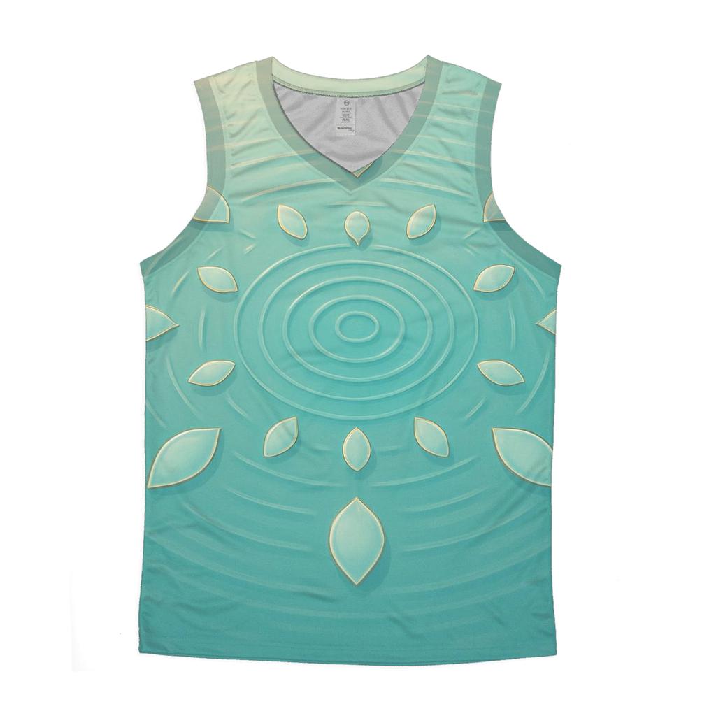Still Water Mandala Reflection designer workout tanks