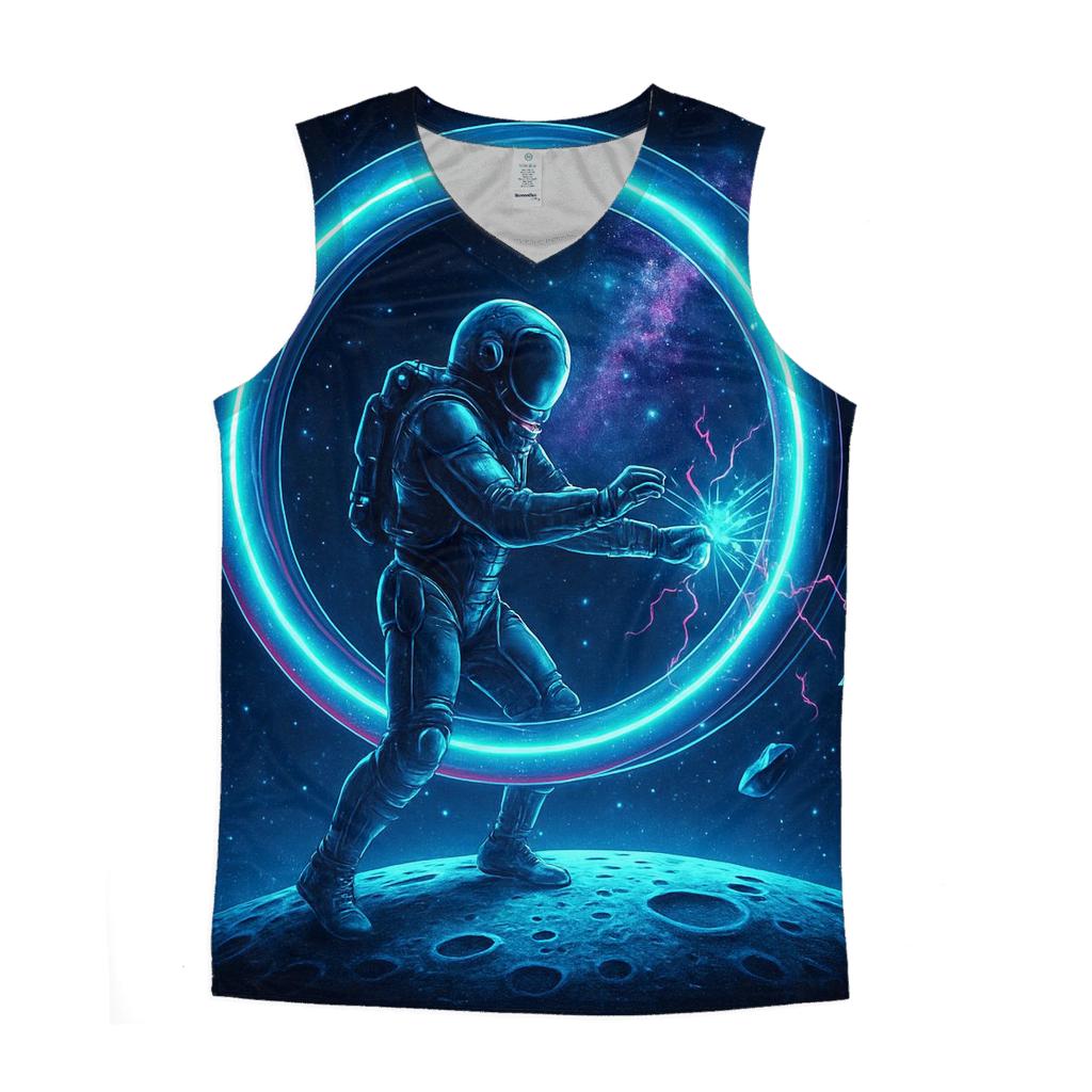 Aurora Engine Over The Silent Moon stylish racerback tanks