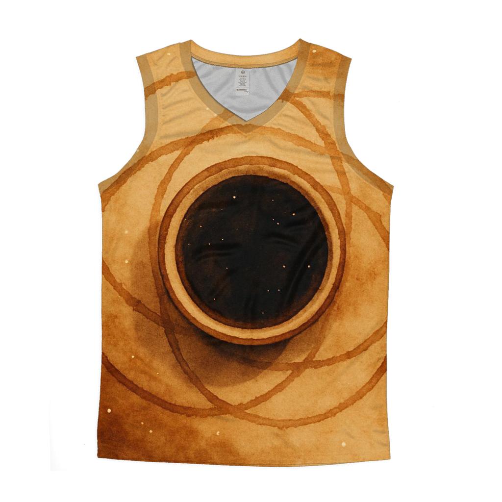 Cup Ring Orbit cotton sleeveless tops