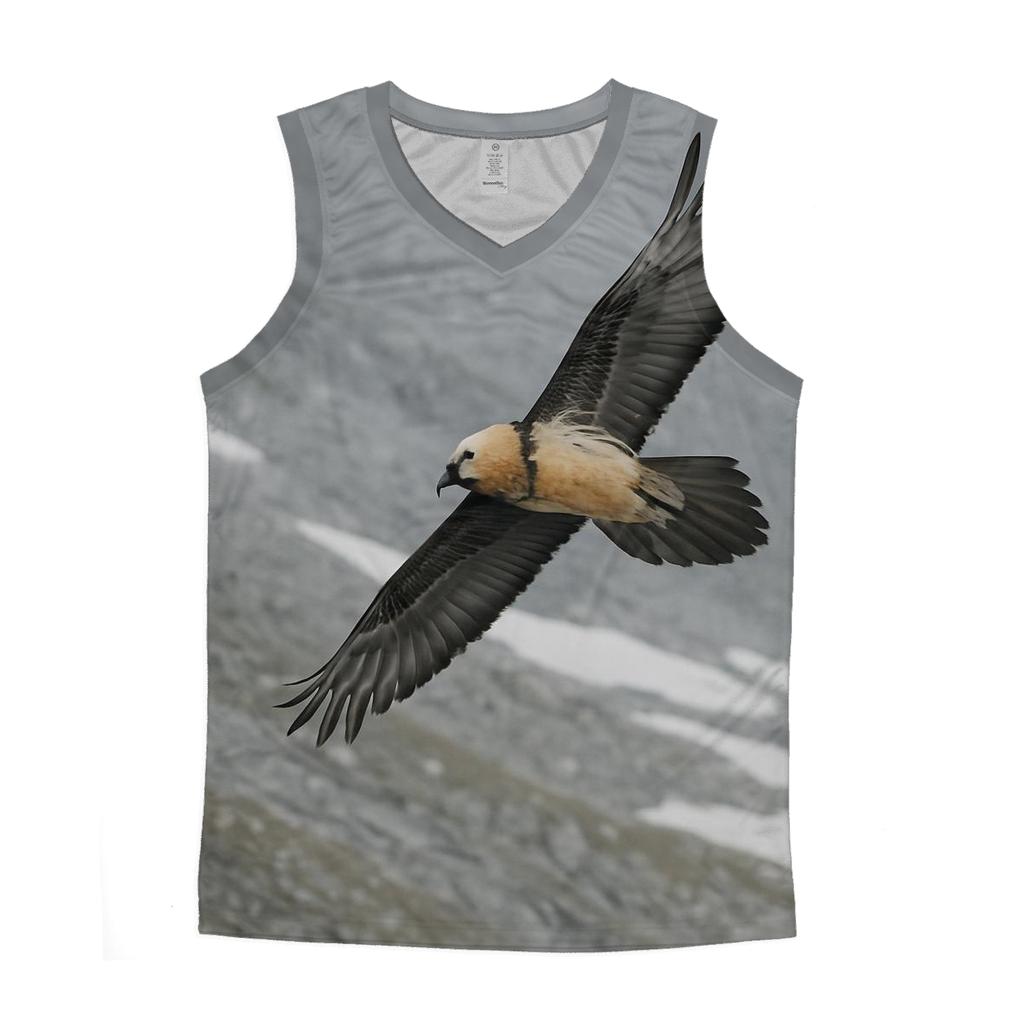 Alpine Thermal Spiral Bearded Vulture designer workout tanks