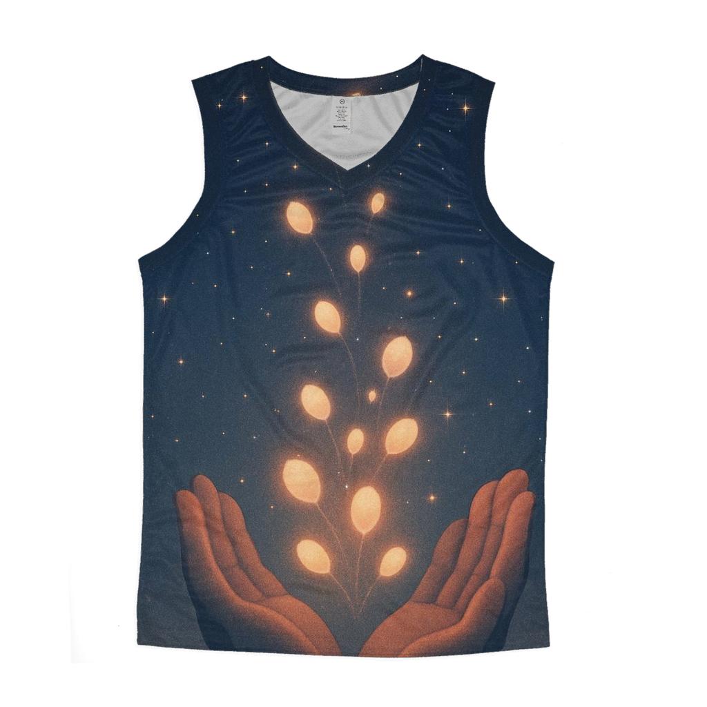 Open Hands Of Starlight Seeds stylish racerback tanks