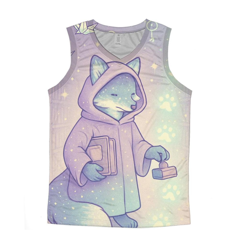 The Library Of Floating Footprints designer workout tanks