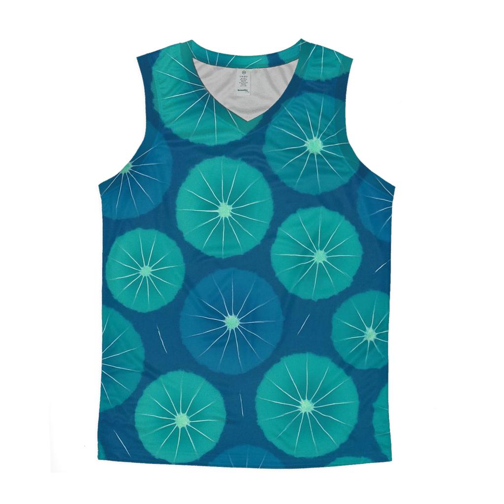 Kumo Spider Burst Star Nursery graphic print tank tops