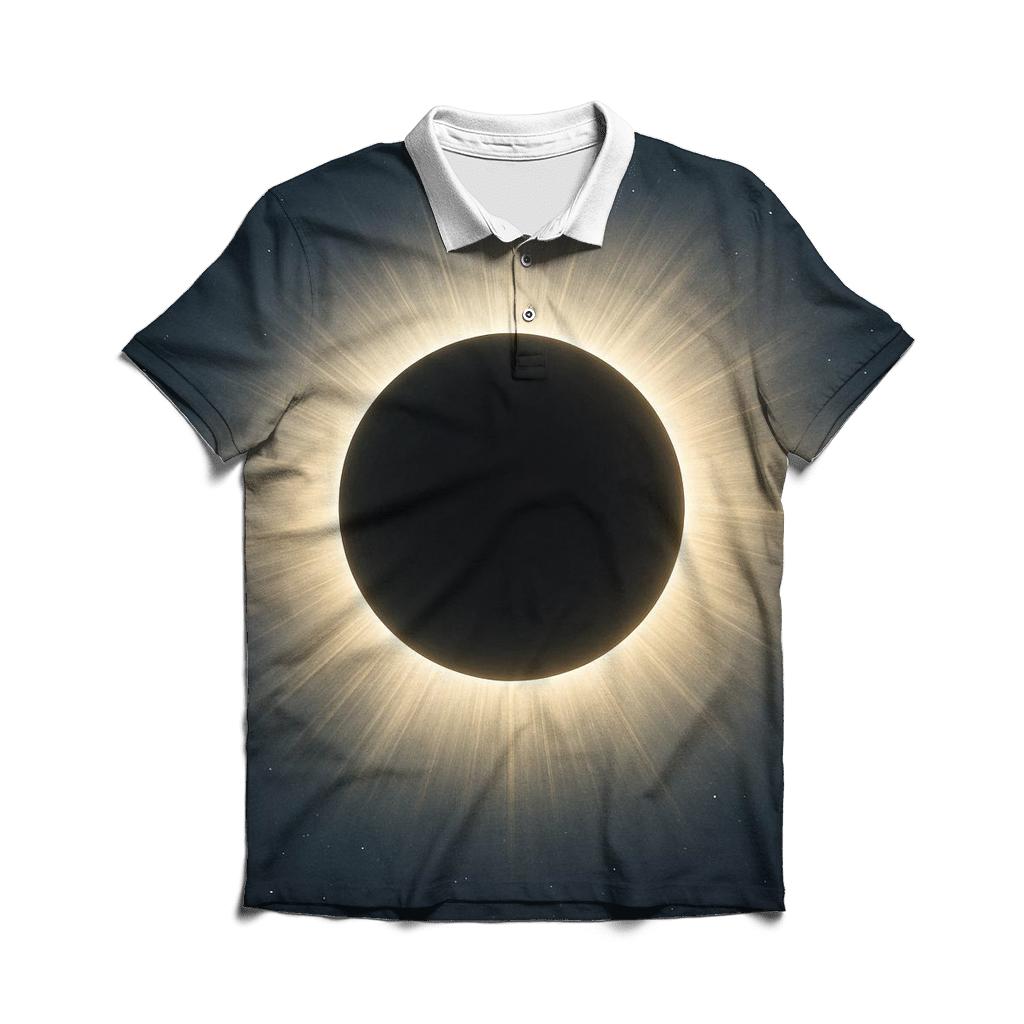 Eclipse Corona Petal Halos designer slim fit polos