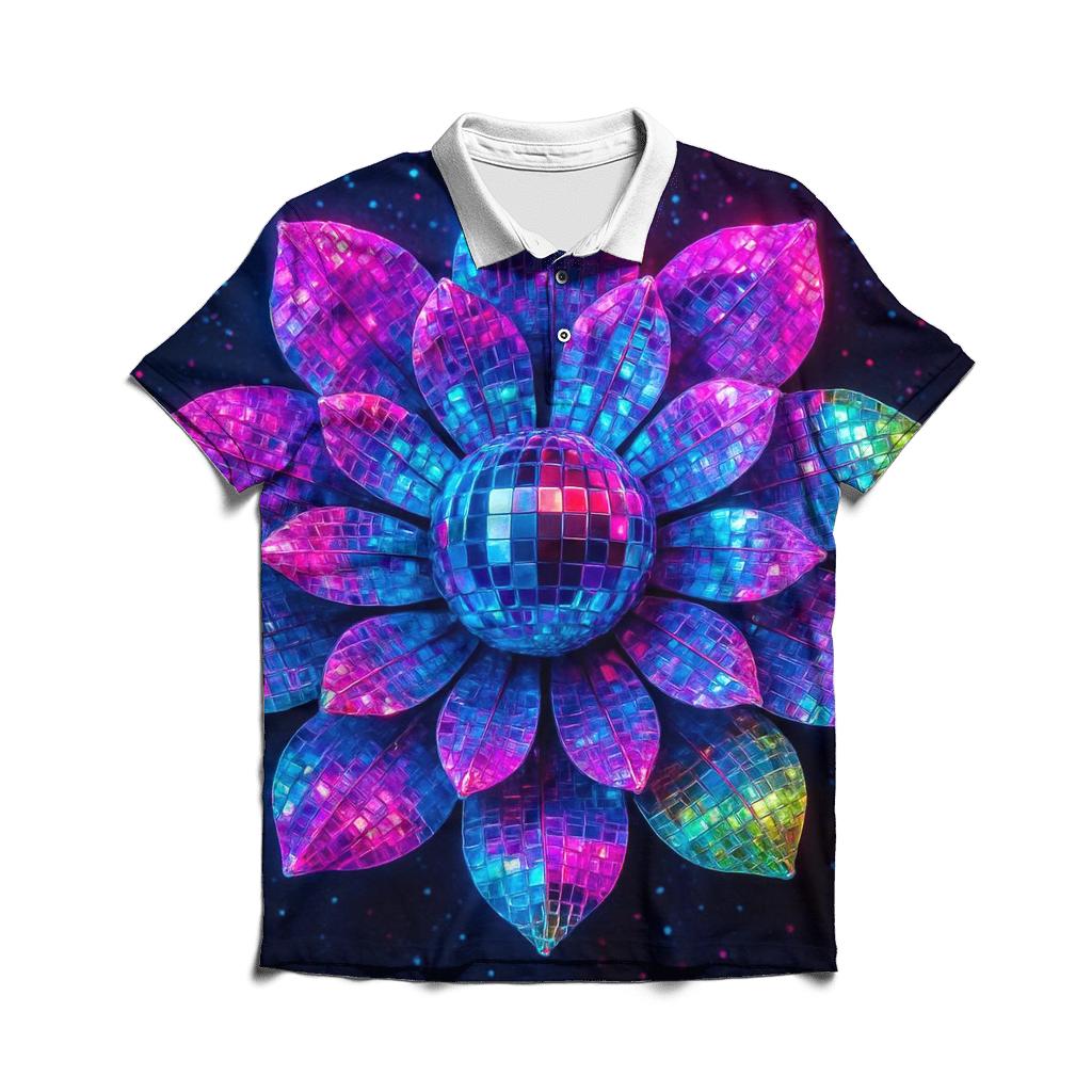 Disco Petal Radiance classic pique polos