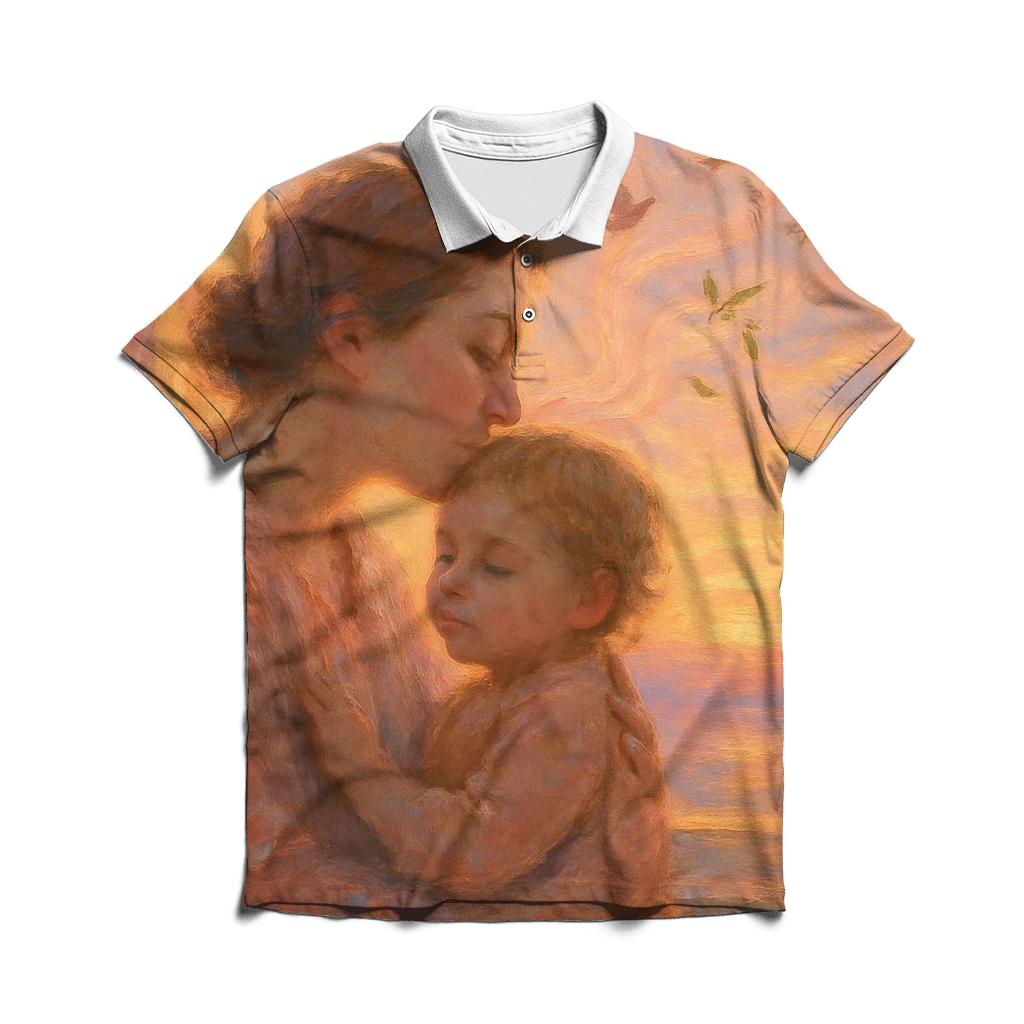 The Name She Whispered Into Dawn A Child Becoming branded logo polo shirts