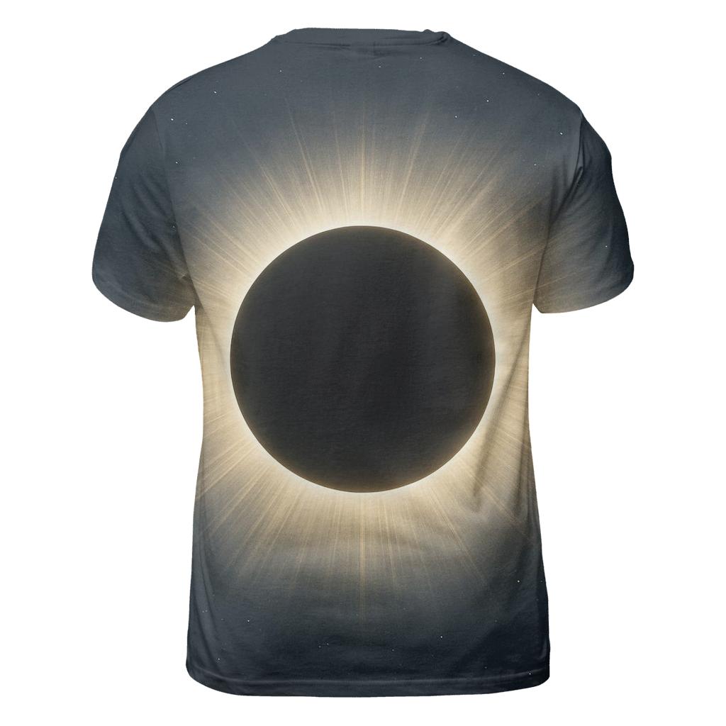 Eclipse Corona Petal Halos unique graphic print tees