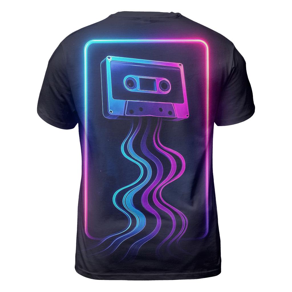 Neon Mixtape Portal unique graphic print tees