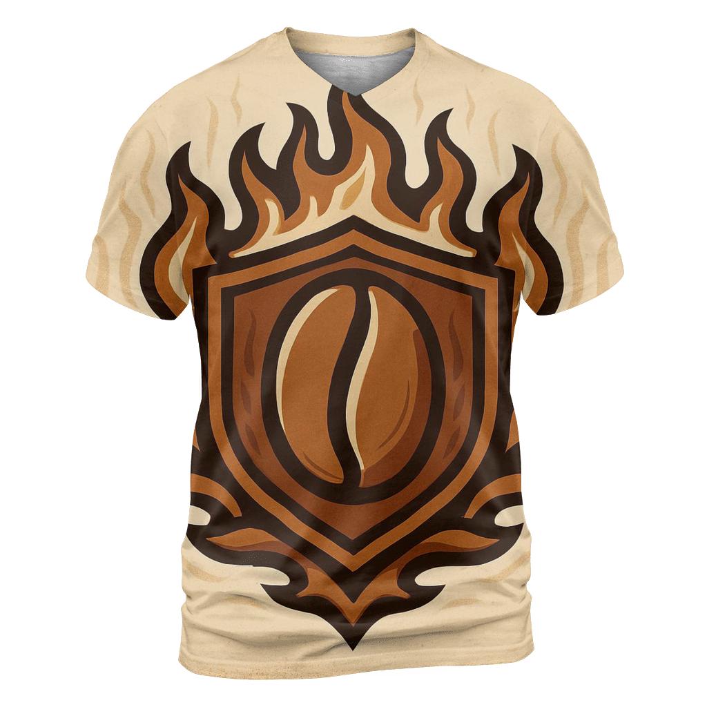Roaster Flame Crest personalized full print shirts